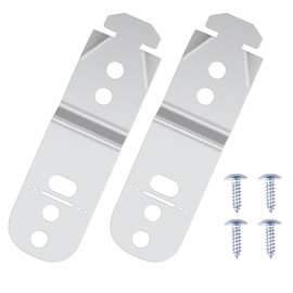 Dishwasher Mounting Bracket 619985, 2PCS Dishwasher Mounting Clips Compatible with Bosch Mounting Bracket, Dishwasher Anti Tip Bracket Kit Replaces AP4538351, 00605007, 00628371, 619985, 628371