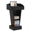 aboxoo Podium Stand - Modern Podium Lectern with Laptop Shelf