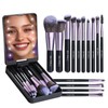 BS-MALL Juego de Brochas de Maquillaje de Viaje, Base, Corrector