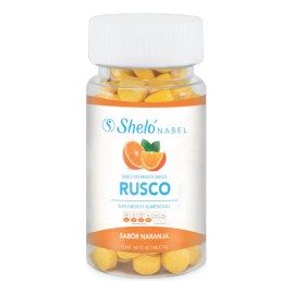 Tabletas Masticables Rusco Sheló Nabel/ Naranja