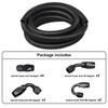 VehiMata 4AN Fuel Line Hose Fitting Kit Braided Nylon CPE