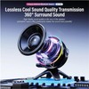 5in1 Induction Bluetooth Speaker 360° Rotating Phone Stand