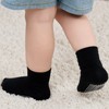 ZAPLES Baby Non Slip Grip Crew Socks with Anti Skid