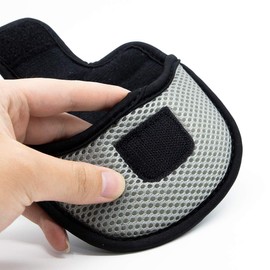 Golf Putter Cover Golf Putter Headcover,Golf Club Head Cover Mesh Putter Headcover Golf Putter Cover Mallet Golf Putter Club Headcover Odyssey Putter Head Cover Velcro Closure (Gray)