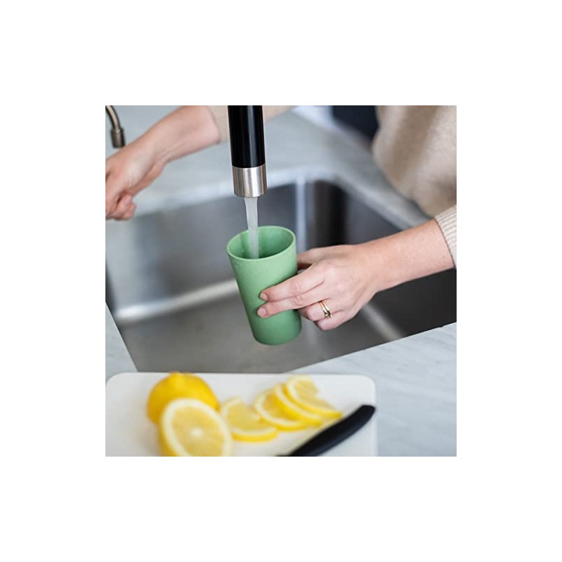 KOZIOL Cups, 11.8 fl oz (350 ml), Green, Set of