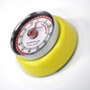 Dulton Kitchen Utensils Kitchen Timer with Magnet, Yellow, Height 1.2