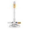 Lab Bunsen Burner, Micro Single Tube Bunsen Burner for Natural
