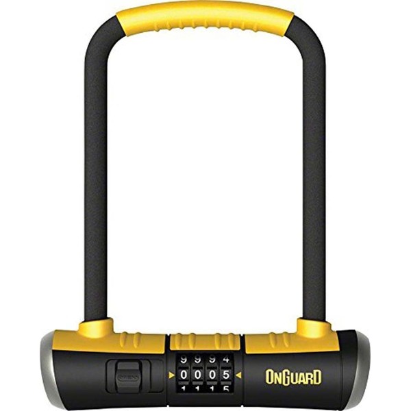 OnGuard 8010C Bulldog Combo U-Lock, 4.53 x9.06 -Inch