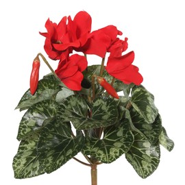 Vickerman FL170702 Floral Cyclamen Bush