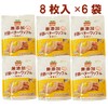 North Colors Pure Domestic Butter Waffle, 8 Pieces, 6 Bags