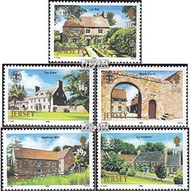united kingdom - Jersey 381-385 (complete.issue.) unmounted mint/never hinged ** MNH 1986 National Trust (Stamps for collectors)