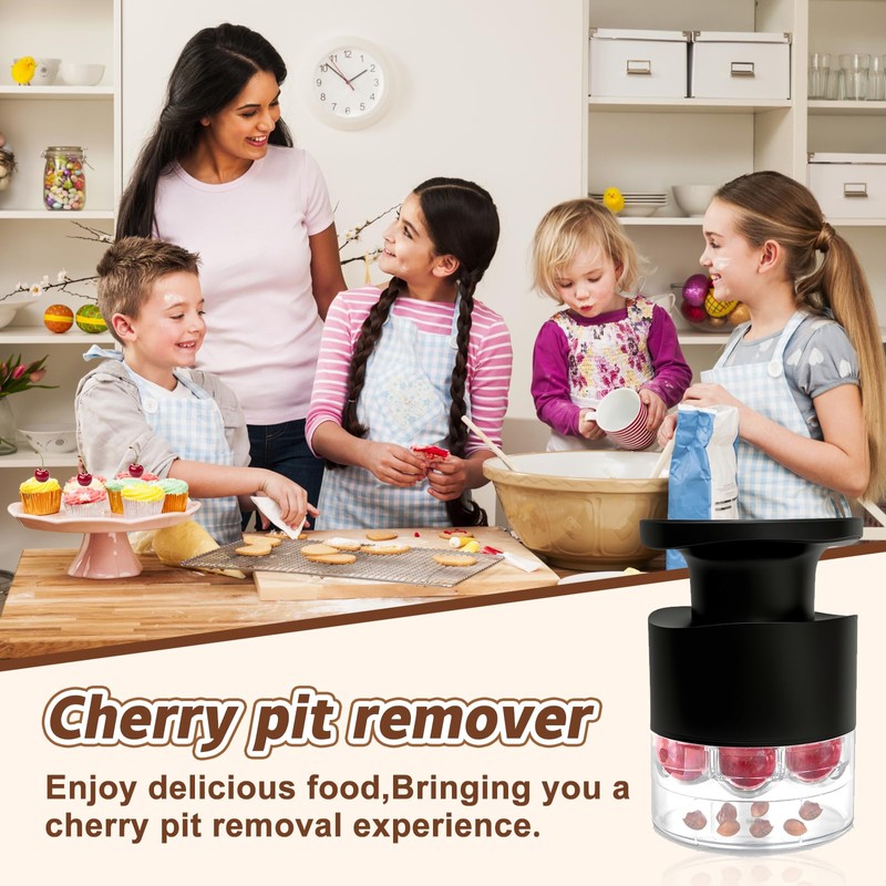 Cherry Pitter - Quick Release Multi Cherries Stoner Pitter 7-in-1,