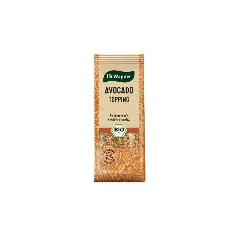 Bio Wagner - Organic Avocado Topping, Spice Salt for Guacamole,