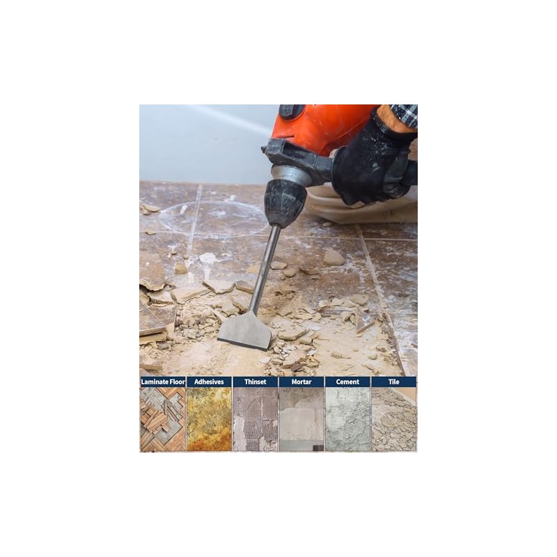 Firecore SDS Plus Cincel 250mm * 75mm de extracción de