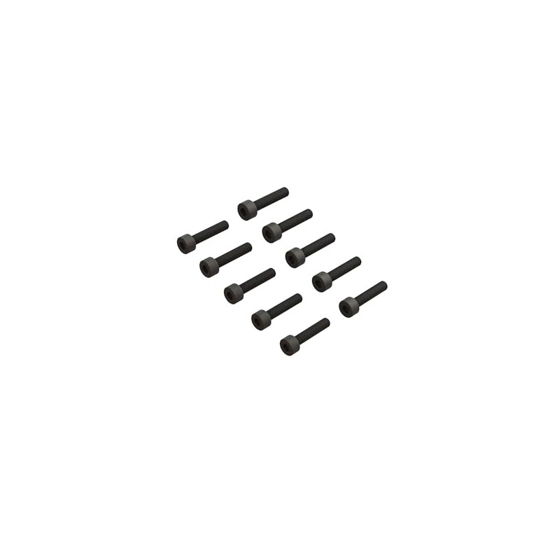 ARRMA Cap Head Screw M2.5x12mm (10pcs), ARA702011