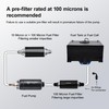 EVIL ENERGY External Inline Fuel Pump Electric 300LPH High Flow