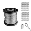 AZKEEGREY 1/16 Wire Rope Set 100m, 304 Stainless Steel Wire