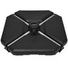 Tangkula 4PCS Cantilever Offset Patio Umbrella Base Weight Stand, 195lbs