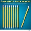 1InTheOffice Pre Sharpened Pencils #2, Pencils with Eraser, 2 HB,