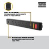 DEWALT Magnetic Power Strip with 6 Power Outlets, DEWALT Workshop