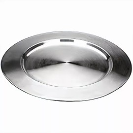 VC Plato Base De Acero Inoxidable De 30 Cm