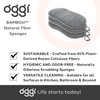 OGGI Bambou Odor-Free Kitchen Sponges - Natural Kitchen Sponges for