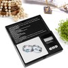 Digital Scales Mini High Precision LED Digital Pocket Scales Gold
