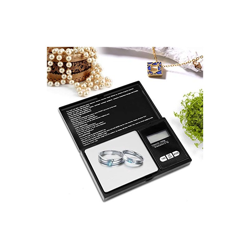 Digital Scales Mini High Precision LED Digital Pocket Scales Gold