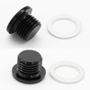 KRD PERFORMANCE Multi-Purpose Aluminum Metric Thread Port Plug M10 x
