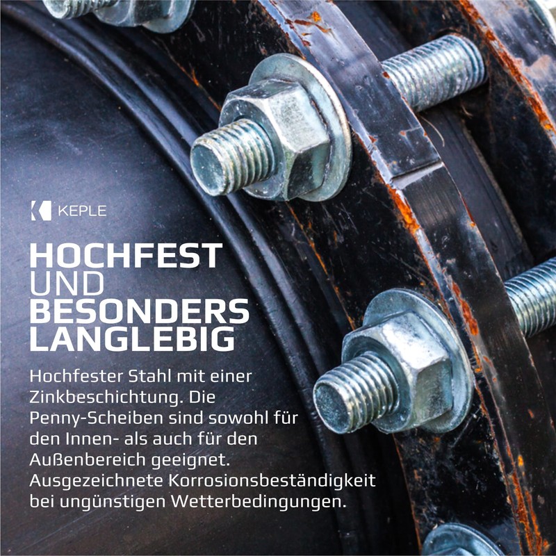 Wide Flat Washer ISO7093