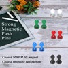 MHDMAG Magnetic Push Pins Powerful Push Pin Magnets for Fridge