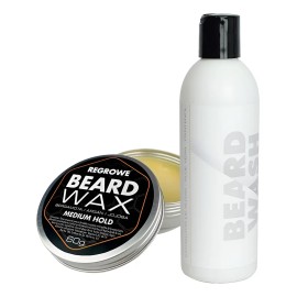 Regrowe Beard Care Kit- Beard Wax Y Beard Wash