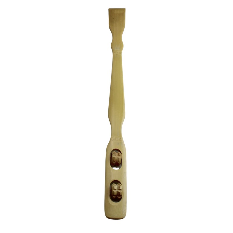 Dependable Industries inc. Essentials Bamboo Wood Back Scratcher with Massage