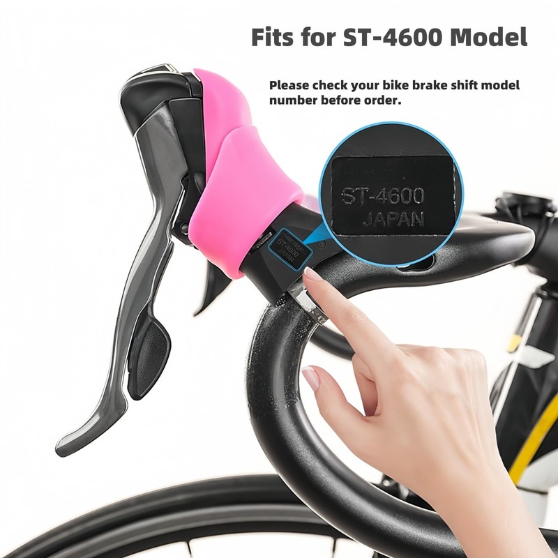 YYunying Bicycle Brake Lever Covers Compatible with Shima no ST-4600,