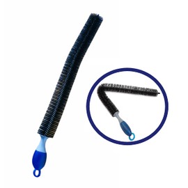 AON Multi-Purpose Flexible Bendable Long Reach Nylon Bristle Brush Duster Cleaning Tool Kit for Radiator, Heater, Car Engine, Vent, Drains or any Wide and Narrow Place