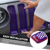 7PCS Mesh Grille Inserts Fit for Jeep Wrangler JL Sport/Sport