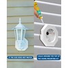 Vinyl Siding Mounting Block, 8141 Siding Light Mounting Block with