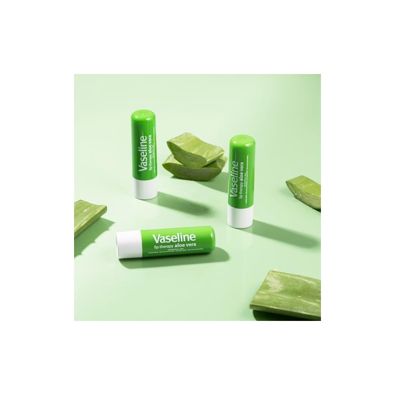 Vaseline- Lip Therapy Aloe Fresh - Bálsamo labial hidratante en