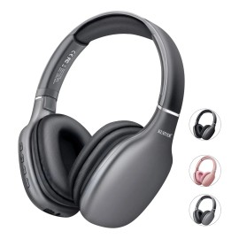 Audfonos Inalmbricos Diadema Bluetooth De Ruido Auriculares Bluetooth 5.4 Kuiiyer Gamer Audfonos Batera 600mah Color Plateado                         