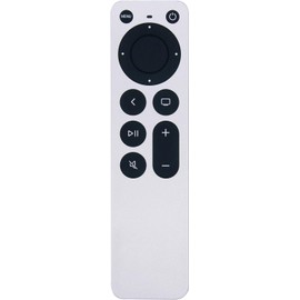 Riry Neue Apple-Fernbedienung, APL Ersatzfernbedienung für Apple TV 4K, geeignet für Apple TV 4K / Gen 1 2 3 4 / HD Modelle A1218, A1842, A1625, A1427, A1469, A2169, A1378 (ohne Sprachbefehlfunktion)