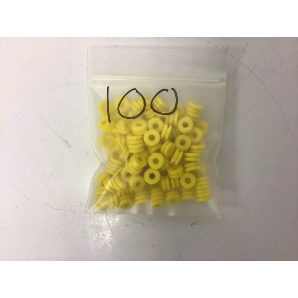 ISODAMP 100 NEW ISODAMP G-506-3 Yellow Grommet, OD 11.68mm