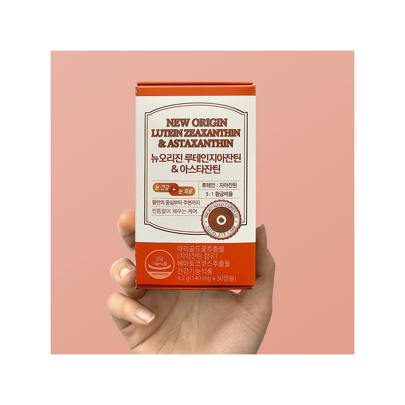 New Origin 뉴오리진 루테인지아잔틴&아스타잔틴 2박스 (2개월분) New Origin Lutein Zaxanthin
