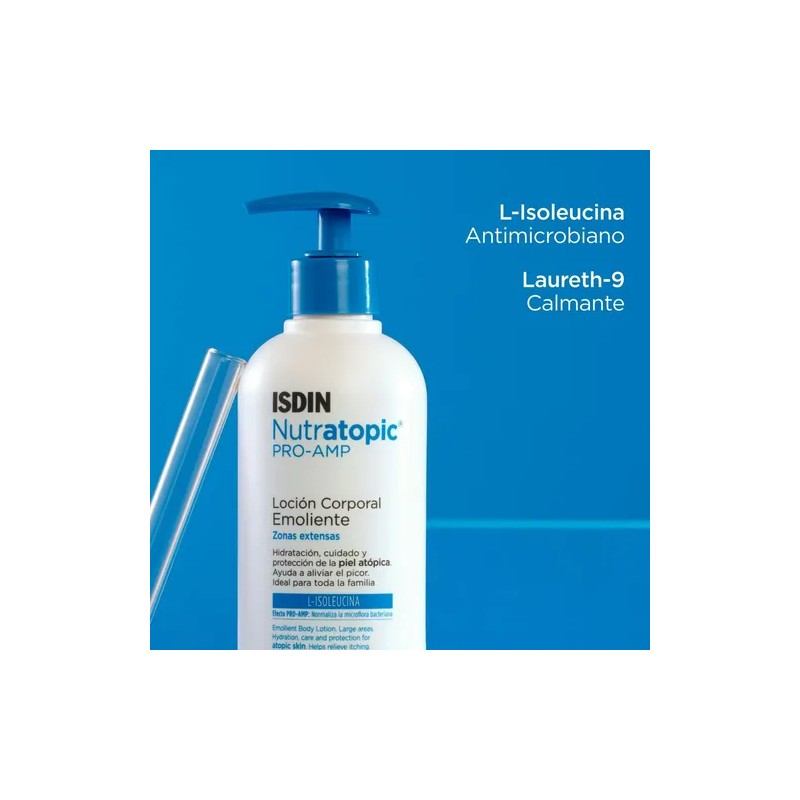 Isdin Nutratopic Pro-amp Loción Emoliente 400 Ml