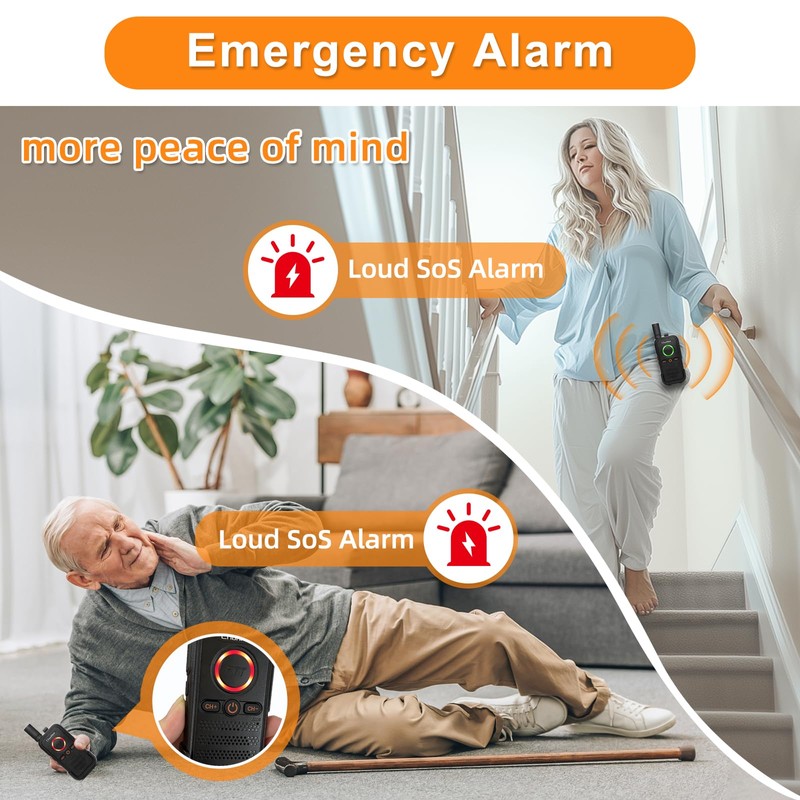 ChunHee Wireless Intercom System for Home Caregiver Pager Intercom for