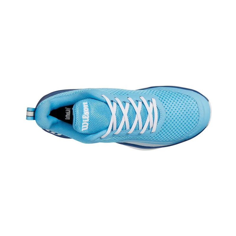 WILSON Rush Pro Lite - Tenis para Mujer, Bonnie Blue/Deja