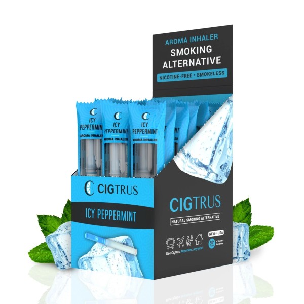 Cigtrus Quit Smoking Aid Smokeless Inhaler Habit Replacement Icy Peppermint