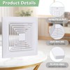 JIYIZO 9 x 9 Bathroom Vent Cover Compatible with Br-oan,Nu-Tone
