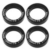 OTOTEC 4Pcs 5mm Bike Hub Conversion Spacers Gasket for 100mm
