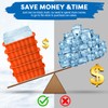 Haldane 5PC Extra Large Ice Block Mold 15LB Ice Cube