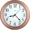 JUSTIME 8.5 inch Water Resistant Wall Clock for Wall Decorative